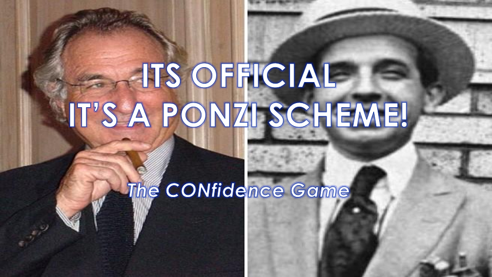 UnderTheLens - 07-21-21 - AUGUST - It's Offical .. It's a Ponzi Scheme! - Cover