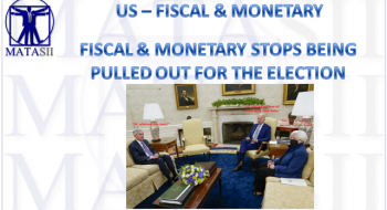 FISCAL & MONETARY STOPS BEING PULLED OUT FOR THE ELECTION