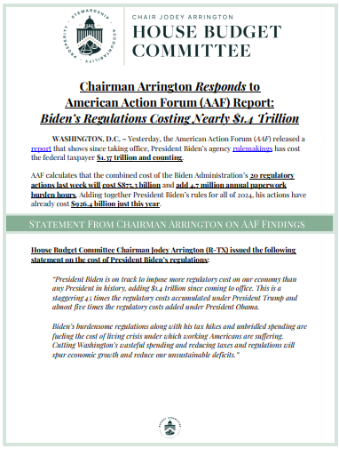 LONGWave-07-10-24-JULY-The-Indirect-Exchange-Newsletter-2-Biden-Agency-Rulemaking-Costs-Report-Cover image