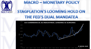 STAGFLATION’S LOOMING HOLD ON THE FED’S DUAL MANDATE